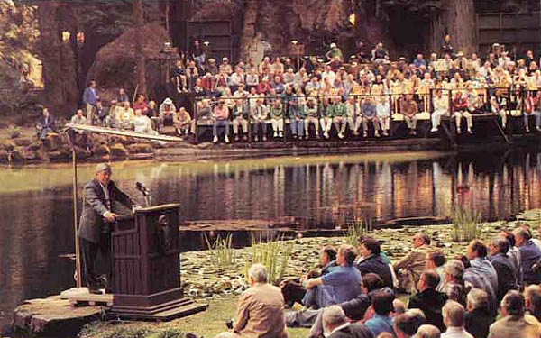 Who Rules America: Social Cohesion & the Bohemian Grove